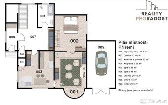 Rodinný dům 4+2, 221m2, pozemek 598m2 - 13