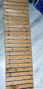 Dřevěná cesta, chodník na zahradu 245x43 - 13