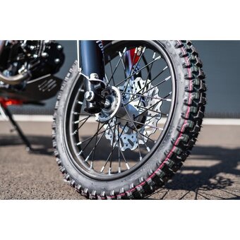 Pitbike Leramotors Thunder 125, poloautomat, 14/12, orange - 13