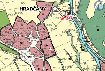 Prodej stavebního pozemku, Bošice - Hradčany - 13