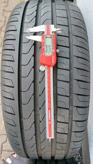 Alu kola 5x100 r17 originál vw polo letní pneu - 13