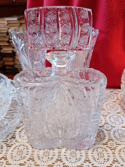 Obrovský set broušeného křišťálového skla (40+ ks) - 13
