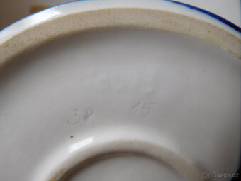 PORCELÁNOVÉ STOLNÍ HODINY - DUX - DESIGNED BY J. MAREK - BRU - 13