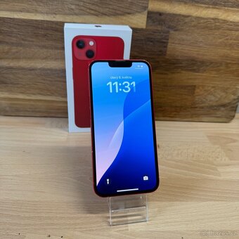 iPhone 13 128GB, červený, 100% baterie (rok záruka) - 13
