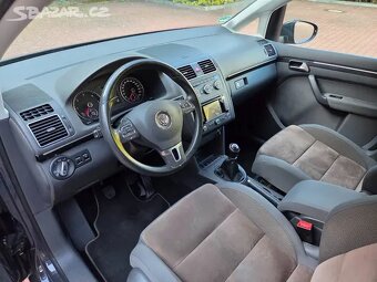 Touran 2.0TDI 103kW,Highline,7.míst,2014,1.maj.tažné,servisk - 13