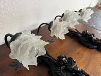 Starožitné zrcadlo s aplikami - 13