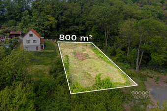 Prodej stavebního pozemku 800 m², obec Oparno, okres Litoměř - 13