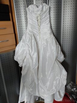 Svatební šaty vel S - 13