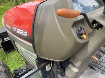 Malotraktor s čelním nakladačem YANMAR EF 224d  REZERVACE - 13
