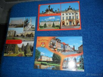 Polsko - pohlednice 73 ks a 1x set Bialystok - 13