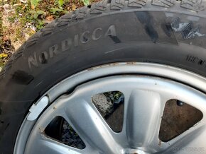 Hybridní kola 16 + pneu 205/55/16 zimní Octavia 3,Passat - 13