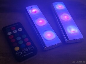 2x RGB AMBIENTNÍ OSVĚTLENÍ + DÁLKOVÝ OVLADAČ - 13