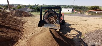 Kátrovací,prosévací lžíce lopata na malotraktor - 13