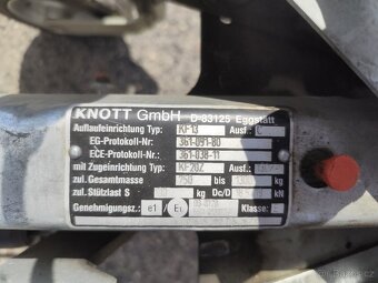 Bržděný přívěs AGADOS NP 26+nástavba.R.V.2/2018.STK 2/2026. - 13