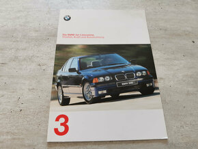Prospekty BMW 3 Sedan E36 1992, 1995, 1997 - 13