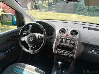 VW Caddy maxi 2,0tdi,103kw,dsg,serviska,7 mist - 13