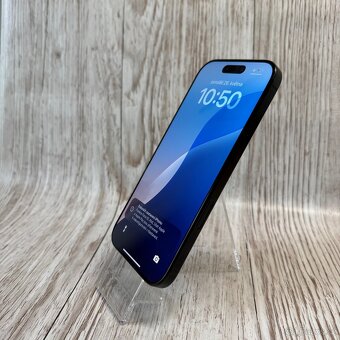 iPhone 16 Pro 128GB, černý, eSIm,100% baterie (rok záruka) - 13