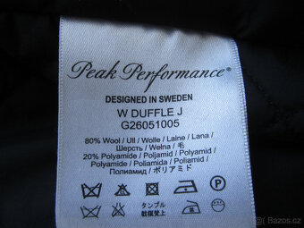 Kvalitní kabát zn. Peak Performance, Dánsko, S/36 - 13