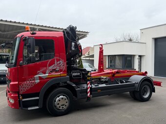 Mercedes-Benz Atego 1218 hákový nakladač hydraulická ruka - 13