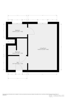 Pronájem bytu 1+kk, Sosnovecká, Troja, 15000 Kč/měs, 28 m2 - 13