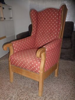 Rustikální sedačka + 2 křesla - 13