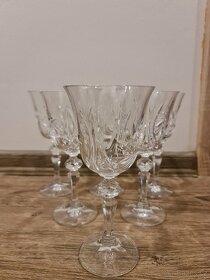 Skleničky skleněné, křišťálové, broušené - 13