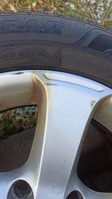 ALU kola VW 5x112 195/65 R15, zimní pneu Goodyear - 13