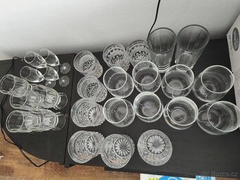 Prodám sadu 27 sklenic – křišťál, Aquila, silnostěnné, sekto - 13