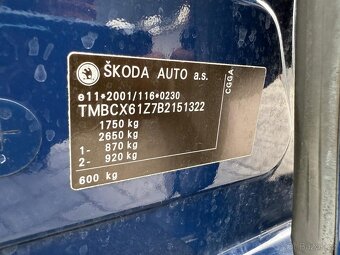 Škoda Octavia 1.4i 59kw 5/2011 Family tažné vyhřívanésedačky - 13