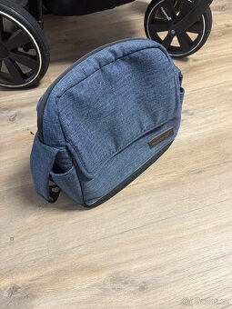 Kočárek Noordi Fjordi II 2v1 Jeans Blue - 13