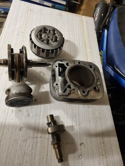 Yamaha xt tt 350 díly motor - 13