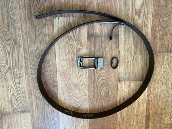 Nový pánský kožený nastavitelný opasek BANDI s aut. sponou - 13