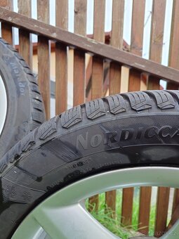 Originál AUDI ALU kola R17 + zánovní zimní pneu 245/45 - 13
