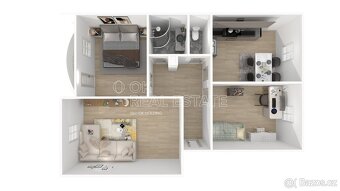 Prodej bytu 3+1, 68 m2 - Stříbro, ev.č. 00752 - 13