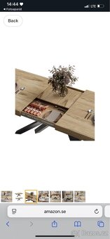 Luxus design jídelní stůl rozložitelný - 13