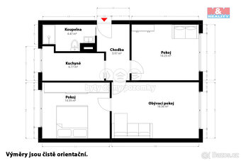 Prodej bytu 3+1, 66 m², Klatovy, ul. Pod Hůrkou - 13