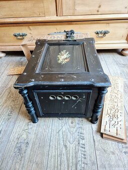 Starožitný hrací stroj, flašinet MANOPAN,  1887 - 1900 - 13