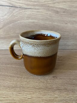 hren keramický hrnek hrneček sada hnědé hrnky - 13