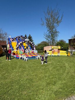 Skákací hrady, skluzavky, kolotoč, rodeo býk - 13