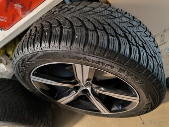 Alu kola Volvo XC90 5x108 r20, Original, pneu zimní Nokian - 13