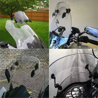 Uni deflektor(prodloužení)plexi chopper,skůtr,apod. - 13