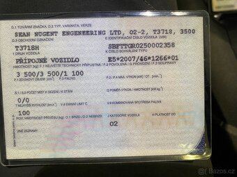 Sklápěcí přívěs za auto SEAN NUGENT 3.500Kg - 13