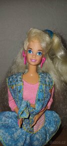 Barbie panenka sběratelská Totally hair, Peach n cream - 13