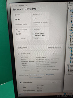 Lenovo Thinkpad p16s g1 i5-1250p 32/512GB√FHD√T550√1r.z√DPH - 13