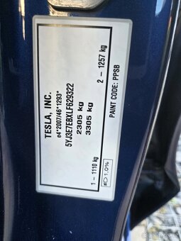TESLA MODEL 3 LONG RANGE DUAL MOTOR , Tažné zařízení , DPH - 13