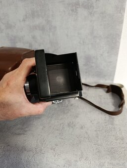 Starý fotoaprát Flexaret automat + kož.obal + stativ. - 13