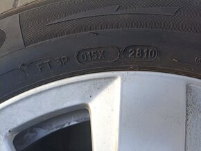 Kola Audi 7,5x16, ET45, 5x112, zimní pneu 225/55. - 13