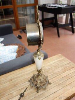 Staré hodiny stolní, krbovky - 13