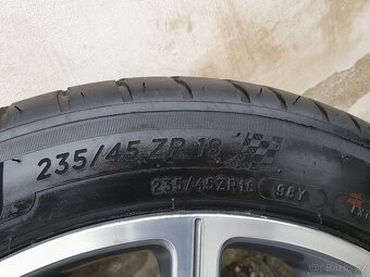 Alu kola peugeot 5x108 r18 8j et27 pneu 235/45/18 - 13