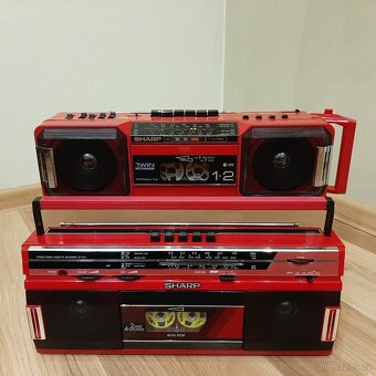 Radiomagnetofon+1-SHARP cerveny gratis. - 13